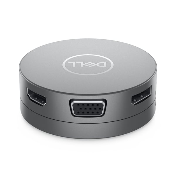 DELL Pro 7-i-1 USB-C-reseadapter - DA310