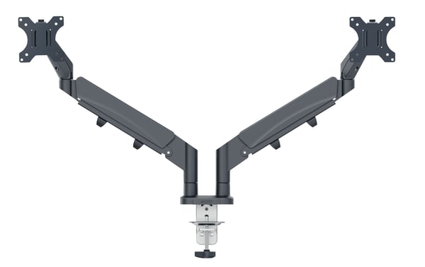 Leitz Ergo Platsbesparande Dubbel Monitorarm