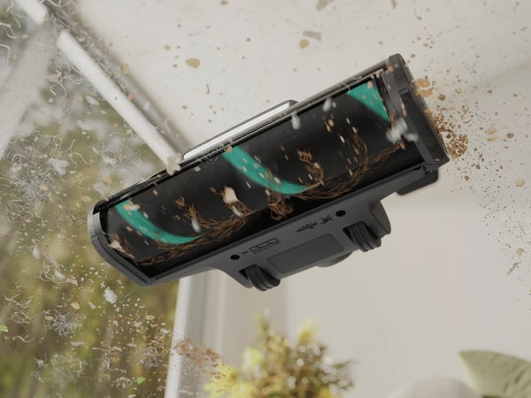 Electrolux EP61CB21WG 2-in-1-varsi-imuri Akku Kuiva Sykloninen Pussiton 0,6 L 85 W Hasselpähkinä 2,5 ah