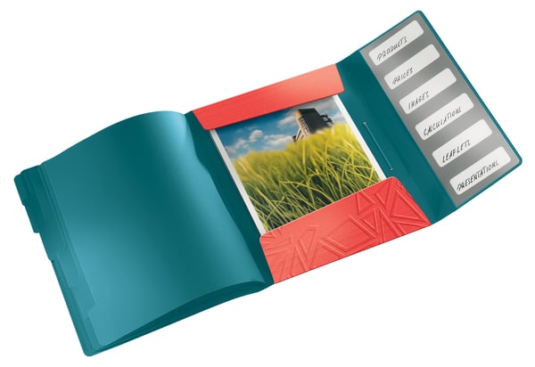 Leitz 39490020 mappar Polypropylen (PP) Röd A4
