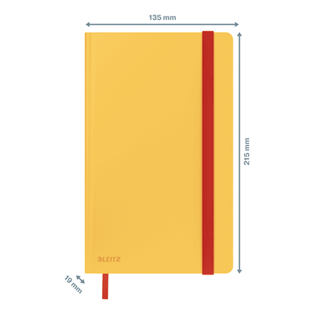 Leitz Cosy notesbog Soft Touch kvadreret med Hardcover