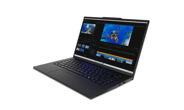 Lenovo ThinkPad P14s Gen 5 (Intel) Intel Core Ultra 7 155H Laptop 36,8 cm (14.5") WQXGA 32 GB DDR5-SDRAM 1 TB SSD NVIDIA RTX 500 Ada Wi-Fi 6E (802.11ax) Windows 11 Pro Tysk Sort