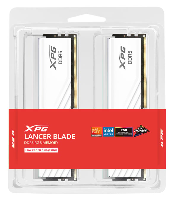 XPG LANCER BLADE RGB DDR5 hukommelsesmodul 32 GB 2 x 16 GB 288-pin DIMM Fejlkorrigerende kode