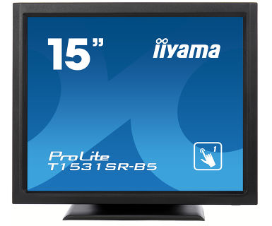 iiyama T1531SR-B5 POS-skärm 38,1 cm (15") 1024 x 768 pixlar XGA Pekskärm