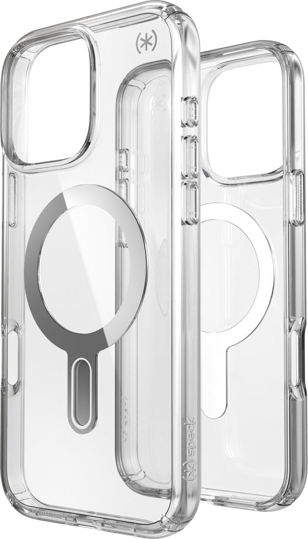 Speck Presidio Perfect-Clear ClickLock & MagSafe til iPhone 16 Pro Max transparent