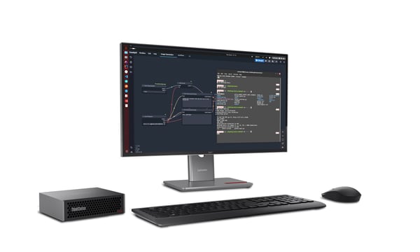Lenovo ThinkStation PGX GB10 128 GB LPDDR5x-SDRAM 4 TB SSD DGX OS Mini Tower Mini PC Sort