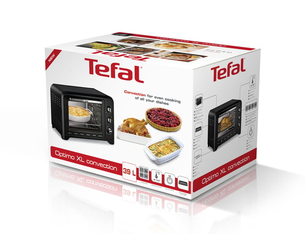 Tefal OF4848 39 l 2000 W Svart Grill