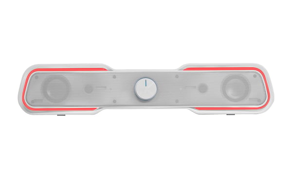 Mars Gaming MSBXW soundbar-högtalare Vit 10 W