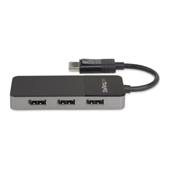 StarTech.com DisplayPort MST Hub (3 porte, 3 x 4k, HDR, EDID, DP 1.4 Multi Monitor Splitter til Windo