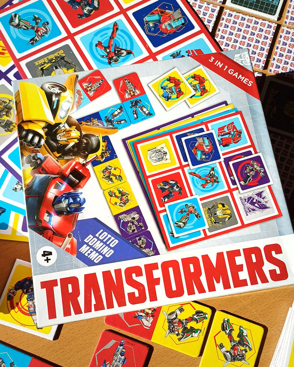 Tactic Peppa Pig Transformers 3 in 1 Lotto, Domino, Memo