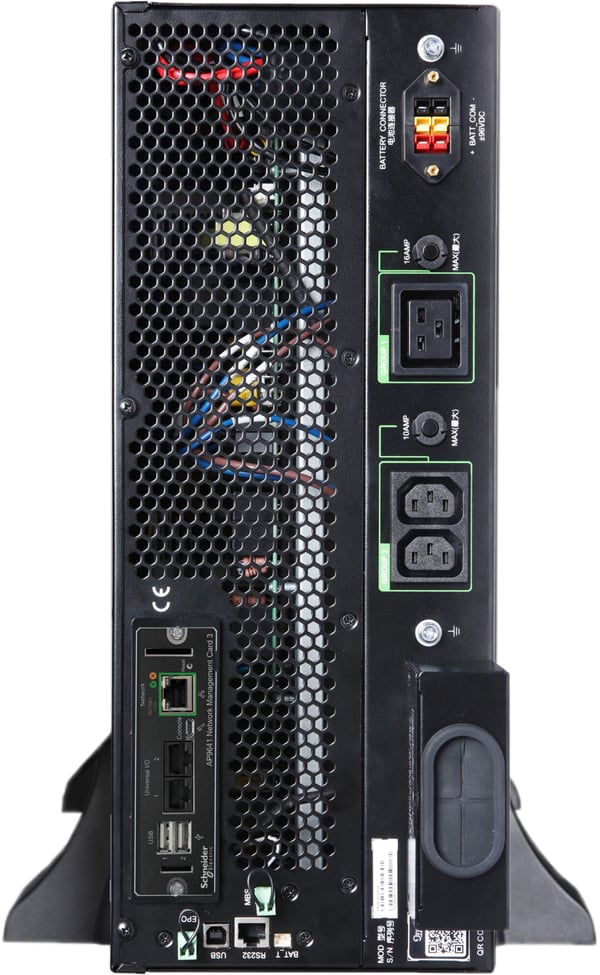 APC SRTG5KXLI UPS-enhed Dobbeltkonvertering (online) 5 kVA 5000 W 3 AC stikkontakt(er)