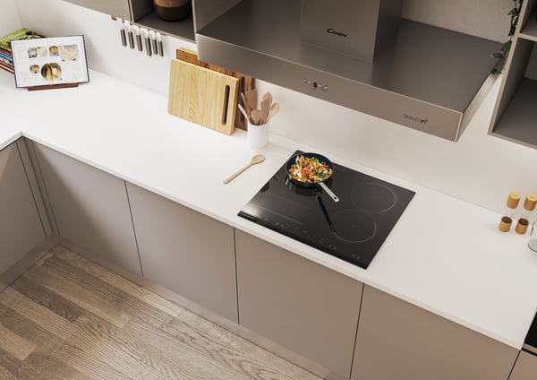 Candy CIES644DCWIFI Sort Indbygget 59 cm Zone induktionskogeplade 4 zone(s)