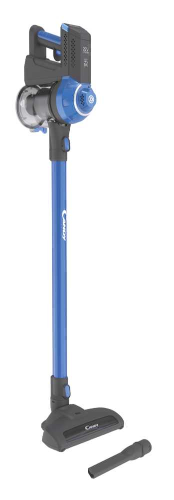 Candy CAS10 011 Batteri Dry Stof Poseløs 0,7 L Titanium