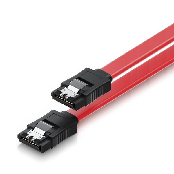 Ewent EC1510 SATA-kabel 0,3 m SATA 7-pin Sort, Rød