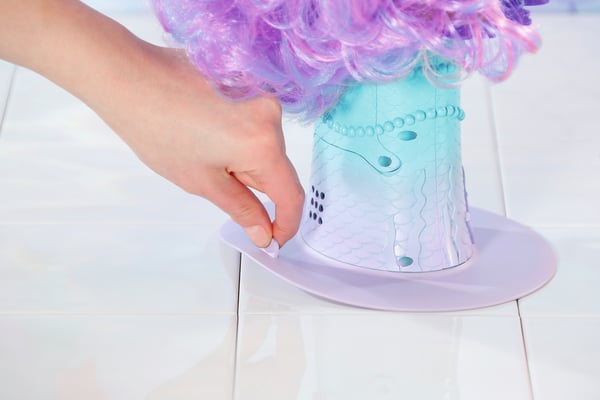 BABY born Sister Styling Mermaid Head Badedukke Flerfarvet