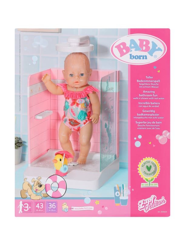 BABY born Bath Walk in Shower Nuken kylpyhuone