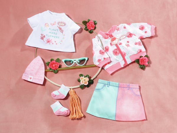 Baby Annabell Deluxe Spring Dockkläduppsättning Baby Annabell Deluxe Spring Dockkläduppsättning