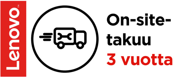 Lenovo 3 Year Onsite Support (Add-On) 3 vuosi/vuosia
