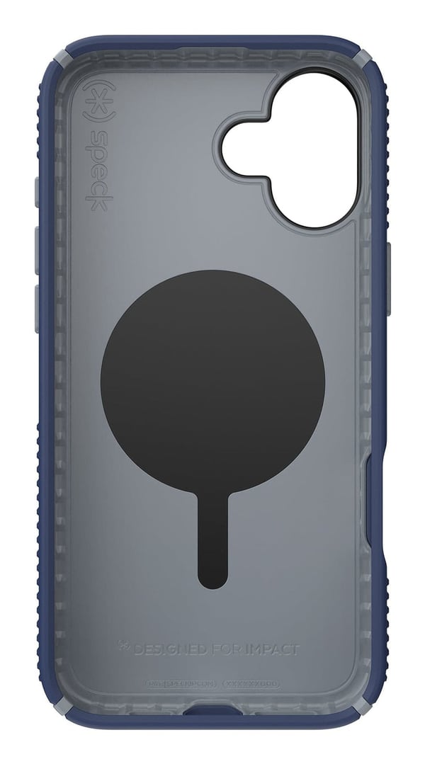 Speck Presidio2 Grip ClickLock & MagSafe til iPhone 16 Plus marineblå