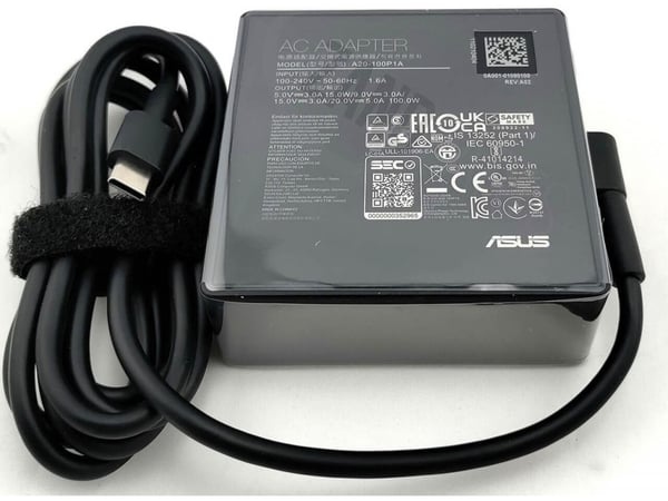 ASUS 0A001-01090100 strømadapter og vekselret Indendørs 100 W Sort