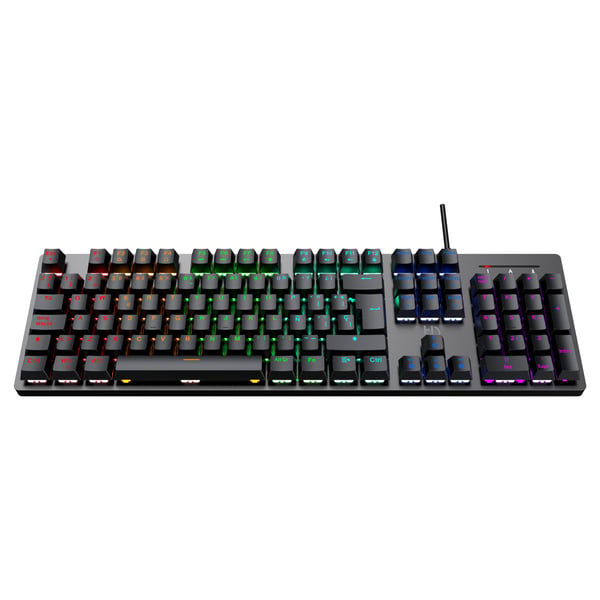 Hiditec Pack GK400 tangentbord Mus inkluderad Spela USB Svart