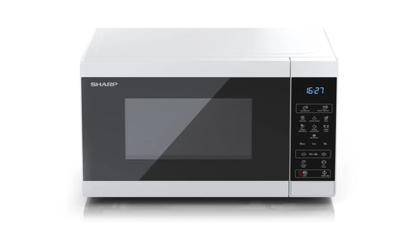 Sharp YC-MS02E-W mikrobølgeovn Sort, Hvid Solo mikroovn Bordplade 20 L 800 W