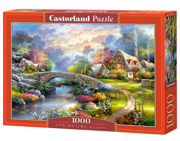 Castorland Springtime Glory 1000 pcs Puslespil 1000 stk Landskab
