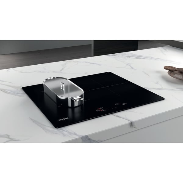 Whirlpool WB Q4860 NE kogeplade Sort Indbygget 59 cm Zone induktionskogeplade 3 zone(s)