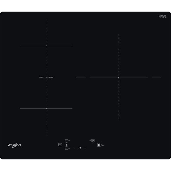 Whirlpool WB Q4860 NE kogeplade Sort Indbygget 59 cm Zone induktionskogeplade 3 zone(s) Whirlpool WB Q4860 NE kogeplade Sort Indbygget 59 cm Zone induktionskogeplade 3 zone(s)