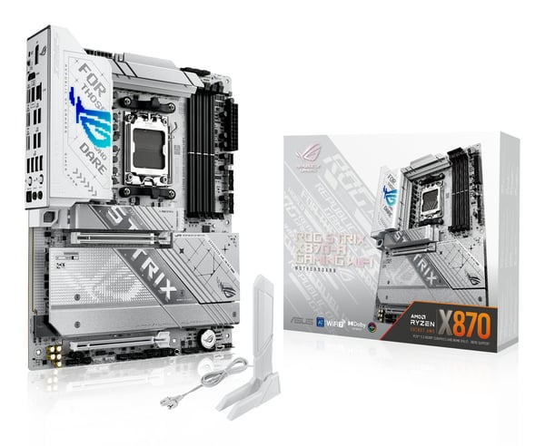 ASUS ROG STRIX X870-A GAMING WIFI AMD X870 AM5-sockel ATX ASUS ROG STRIX X870-A GAMING WIFI AMD X870 AM5-sockel ATX