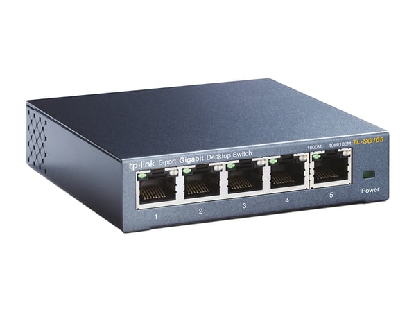 TP-LINK TL-SG105 5-Portars Metall Gigabit Switch