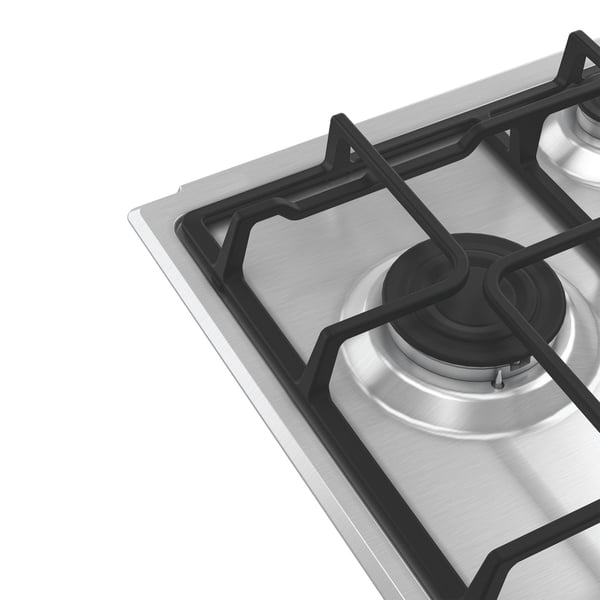Hotpoint PCN R641N T/IX/HA Rustfrit stål Indbygget 59 cm Gaskomfur 4 zone(s)