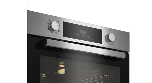 Beko BBIM12301X ovn 72 L Sort, Rustfrit stål