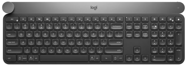 Logitech 920-008501 näppäimistö Universaali RF Wireless + Bluetooth QWERTY Espanja Musta, Harmaa