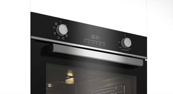 Beko BBIM13300XD ovn 72 L Sort, Rustfrit stål