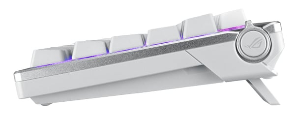 ASUS ROG Azoth tastatur Spil RF trådløs + Bluetooth QWERTY Hvid