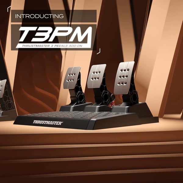 Thrustmaster T3PM Sort RJ-12 Pedaler PC, PlayStation 4, PlayStation 5, Xbox One, Xbox Series S, Xbox Series X