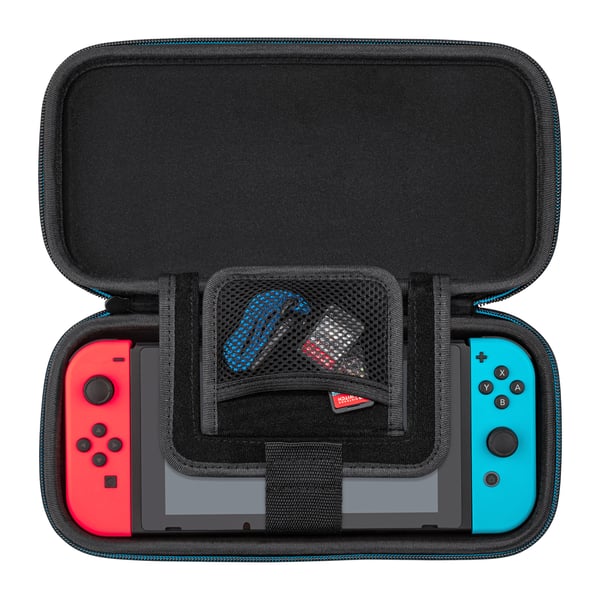 PDP Slim Deluxe: Power Pose Mario Hårdt etui Nintendo Blå, Rød