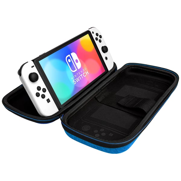 PDP Overnight: Power Pose Mario Hardshell case -kotelo Nintendo Monivärinen
