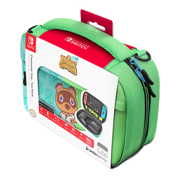 PDP Commuter: Animal Crossing Tom Nook Hårt fodral Nintendo Blå, Grön