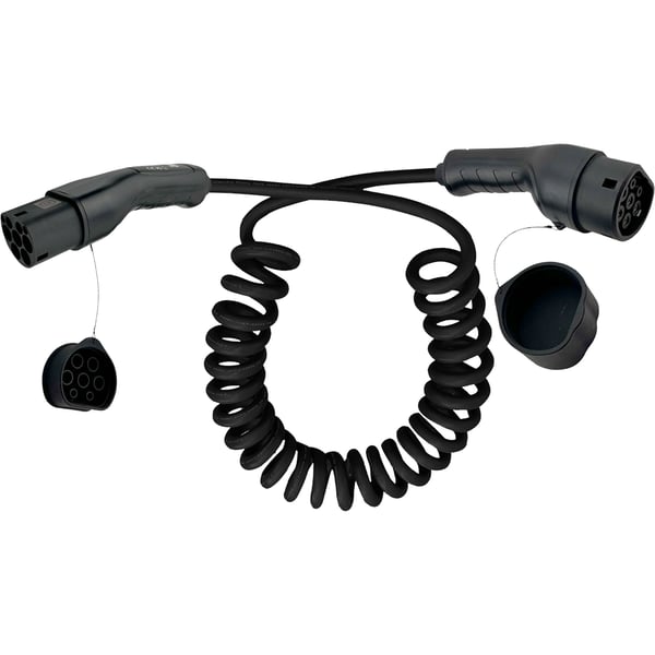 InLine 16277S laddkabel för elektriskt fordon Svart Typ 2 3 7,5 m