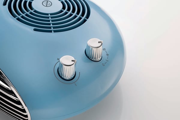 Ariete 8211/05 Indendørs Lyse Blå 2000 W Blæser med elektrisk områdevarmer