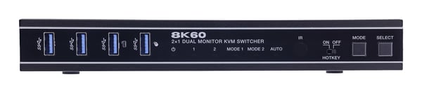 InLine 57885H KVM-switchar Rackmontering Svart