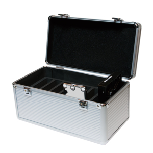 LogiLink UA0219 tallennusaseman kotelo Suitcase case ABS-synteettinen Hopea