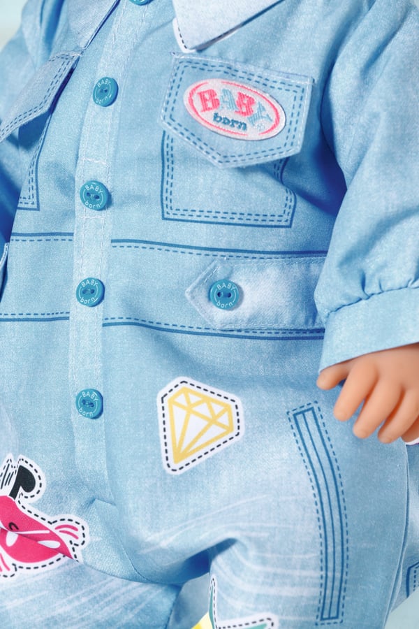 BABY born Deluxe Jeans Overall Dukketøjsæt