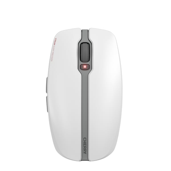 CHERRY Stream Desktop Recharge tastatur Mus inkluderet Universel RF trådløst QWERTY UK engelsk Grå