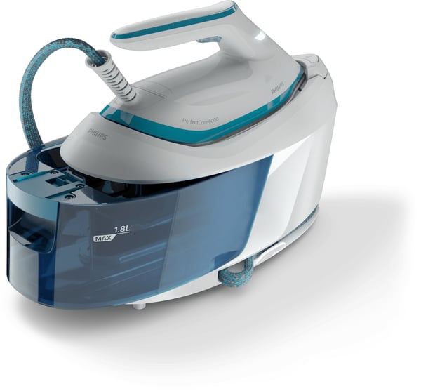 Philips PSG6022/20 höyrysilitysasema 2400 W 1,8 L SteamGlide Plus -pohjalevy Sininen, Valkoinen
