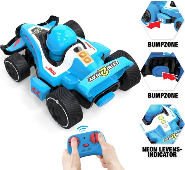 Gear2Play RC Neon Bumper Cars Pro Duoset