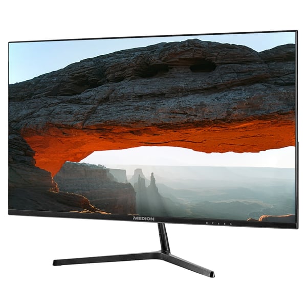MEDION AKOYA P52424 computerskærm 61 cm (24") 1920 x 1080 pixel Fuld HD LCD Sort