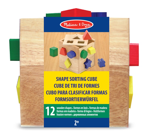 Melissa & Doug Shape Sorting Cube